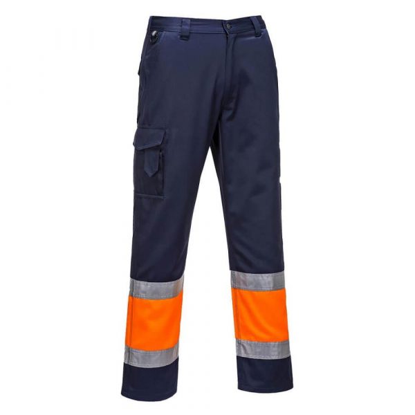 Hi-Vis lichtgewicht Tweekleuren Combat Broek (regular)